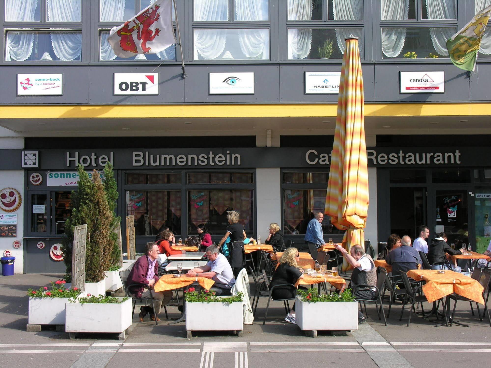 Hotel Blumenstein Self-Check In Frauenfeld Exteriör bild